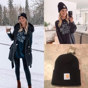 Carhartt ACRYLIC WATCH HAT NEW Black